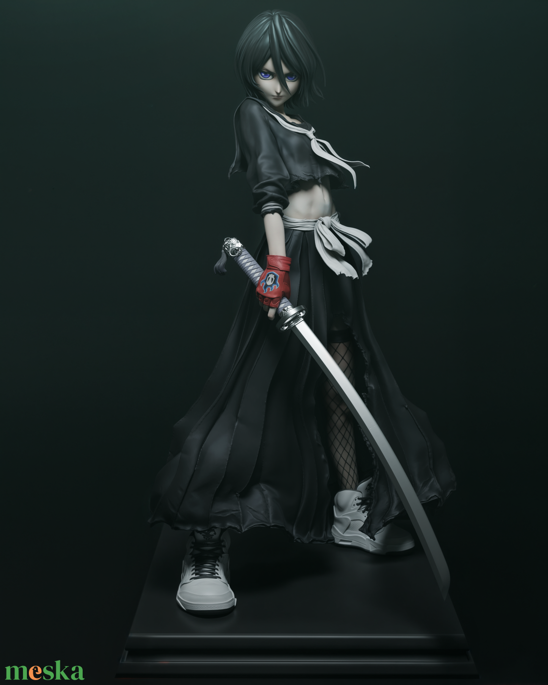 Rukia - Bleach - művészet - makett, modell - Meska.hu