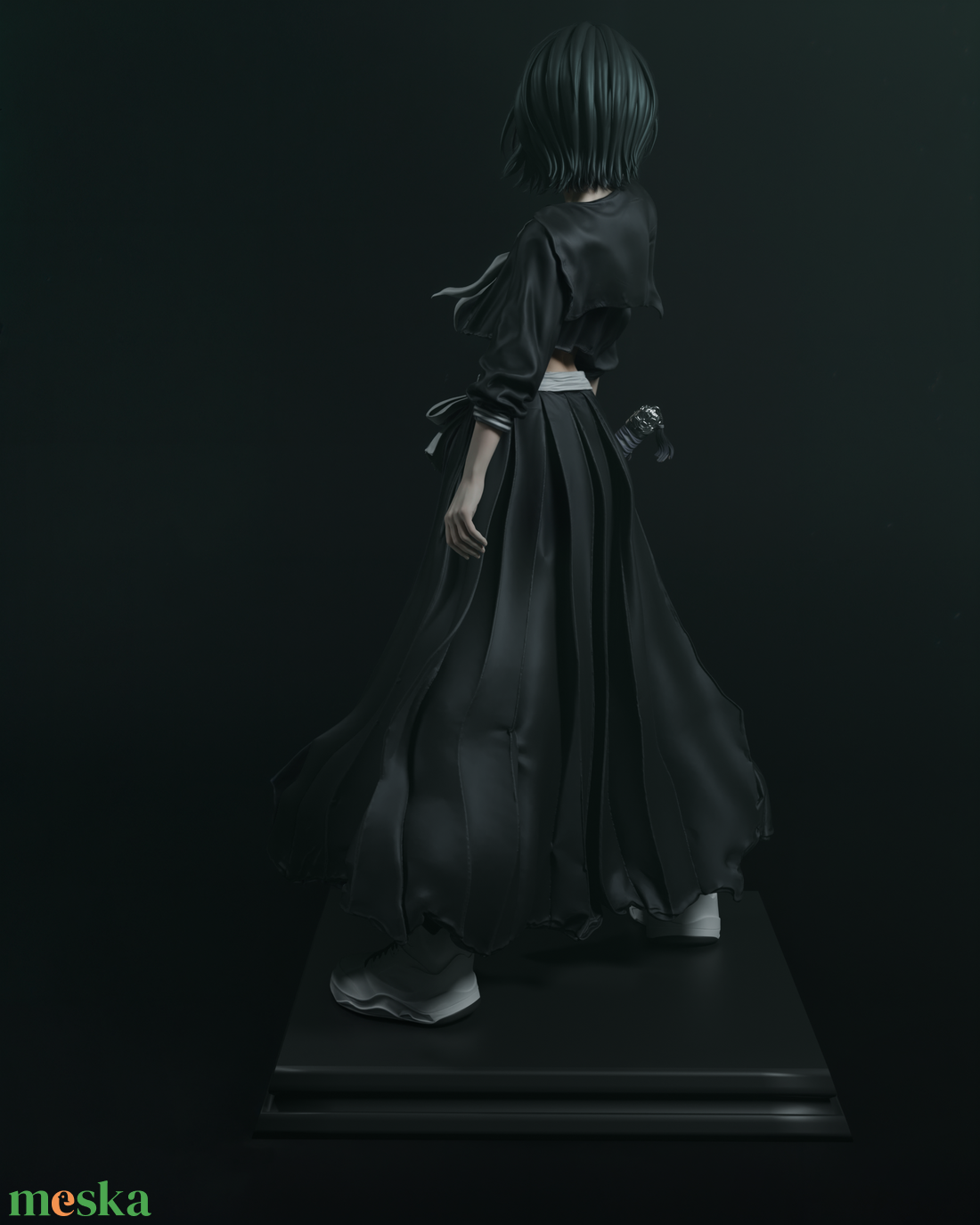 Rukia - Bleach - művészet - makett, modell - Meska.hu