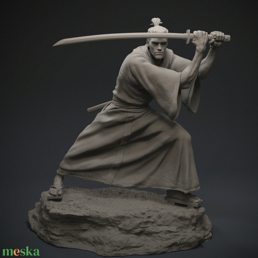 Samurai Jack - művészet - makett, modell - Meska.hu
