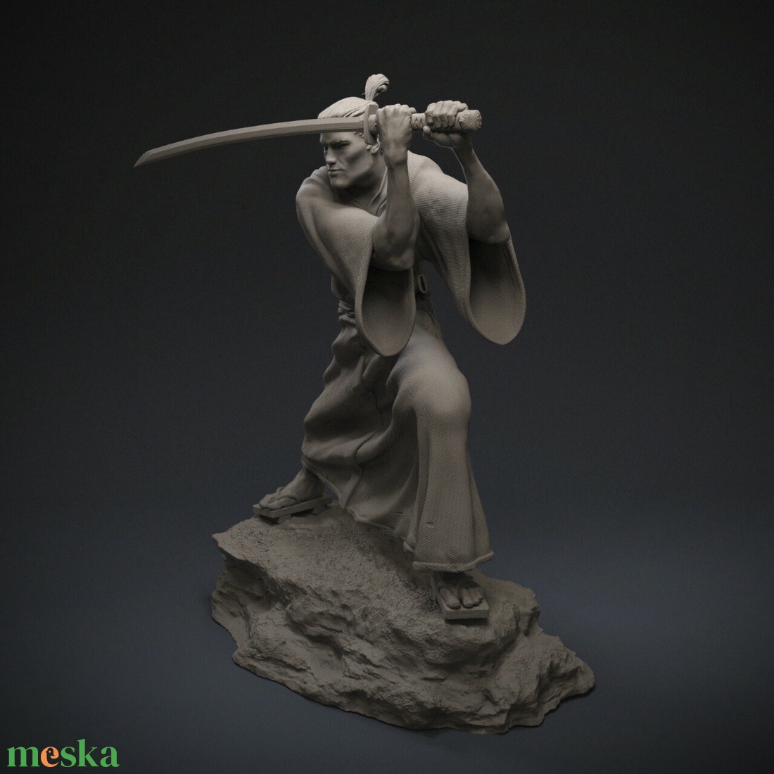 Samurai Jack - művészet - makett, modell - Meska.hu