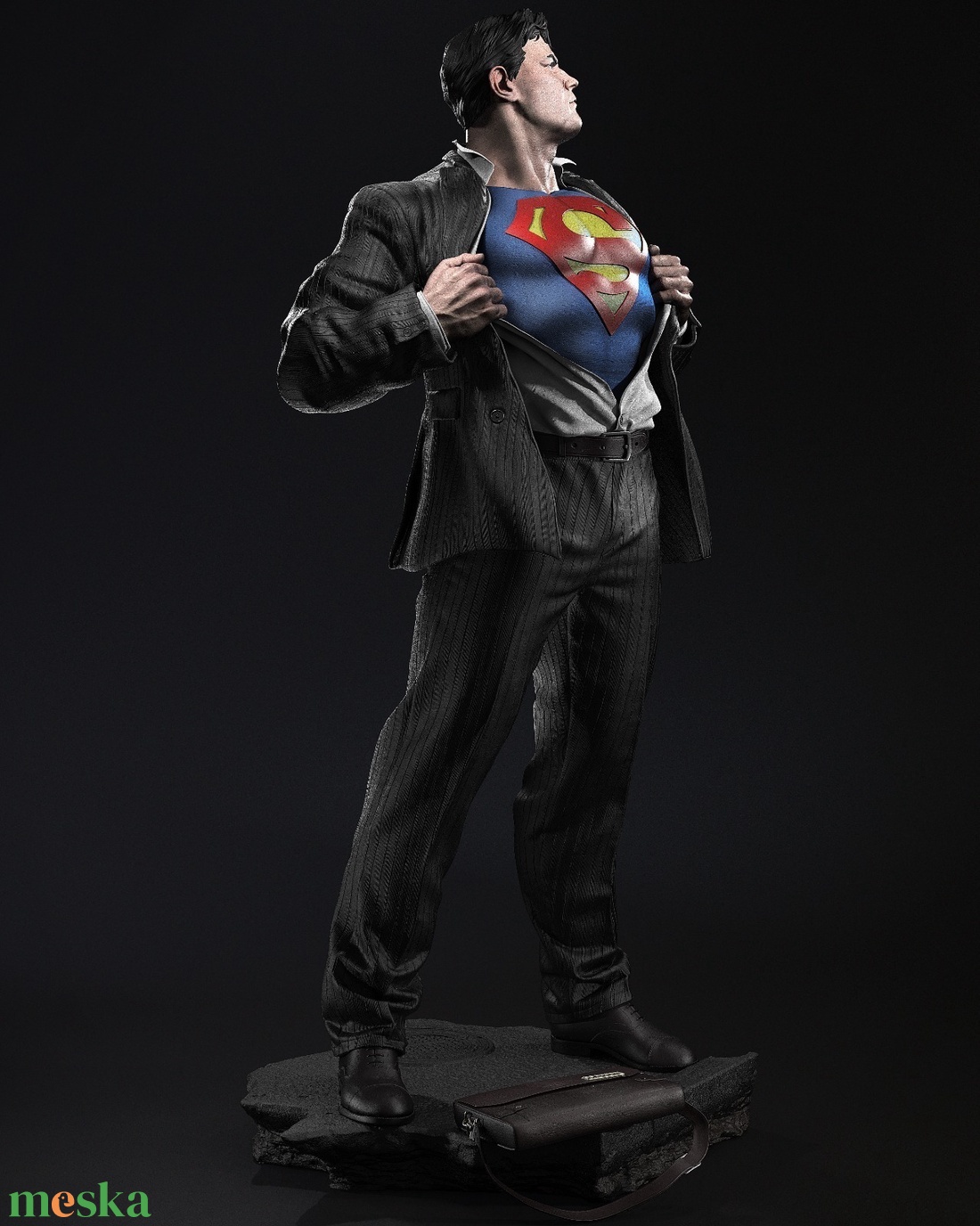 Superman - művészet - makett, modell - Meska.hu