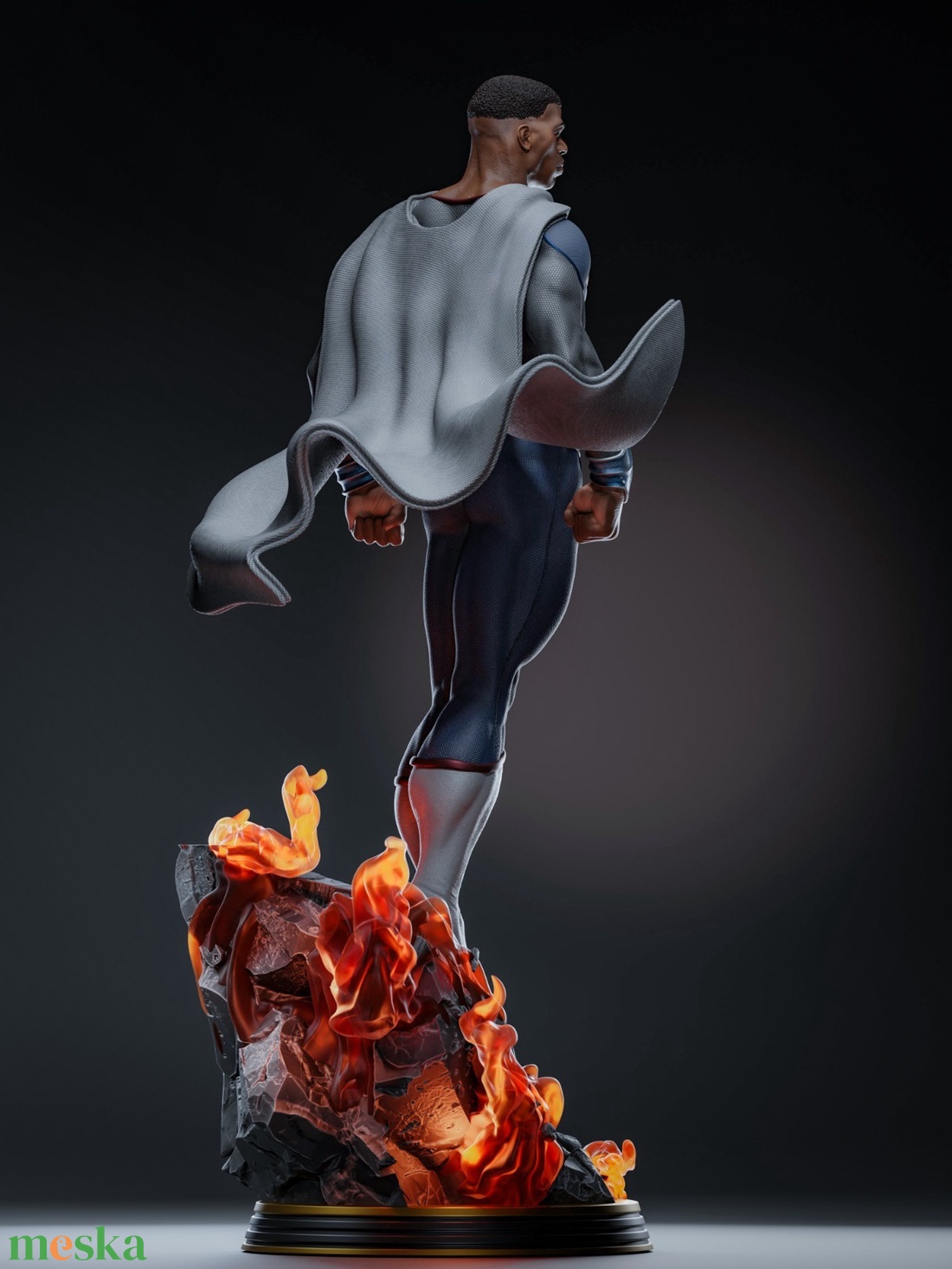 Val-Zod - Superman - művészet - makett, modell - Meska.hu