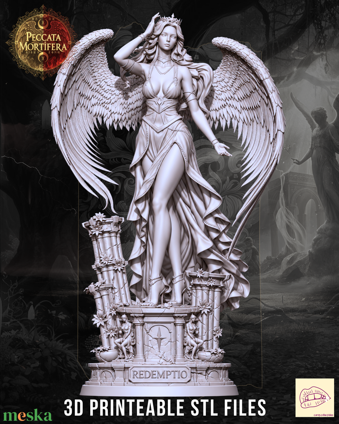 The 7 Deadly Sins - Pandora the essence of the Virtue - művészet - makett, modell - Meska.hu