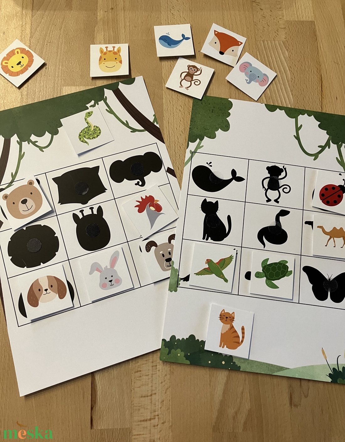 Foglalkoztató Lapok - játék & sport - készségfejlesztő és logikai játék - oktató játékok - Meska.hu