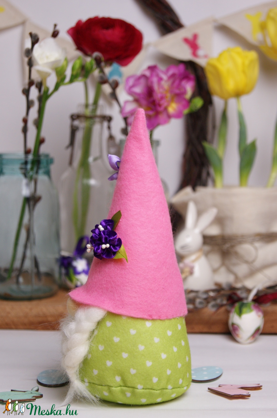 Tavaszi manó -  - Meska.hu