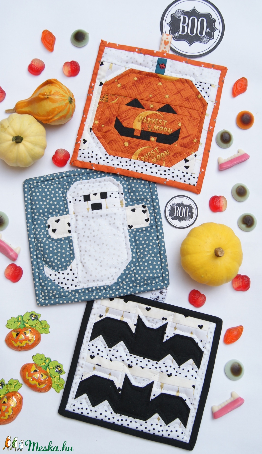 Halloween dekorációs szett - otthon & életmód - dekoráció - Meska.hu