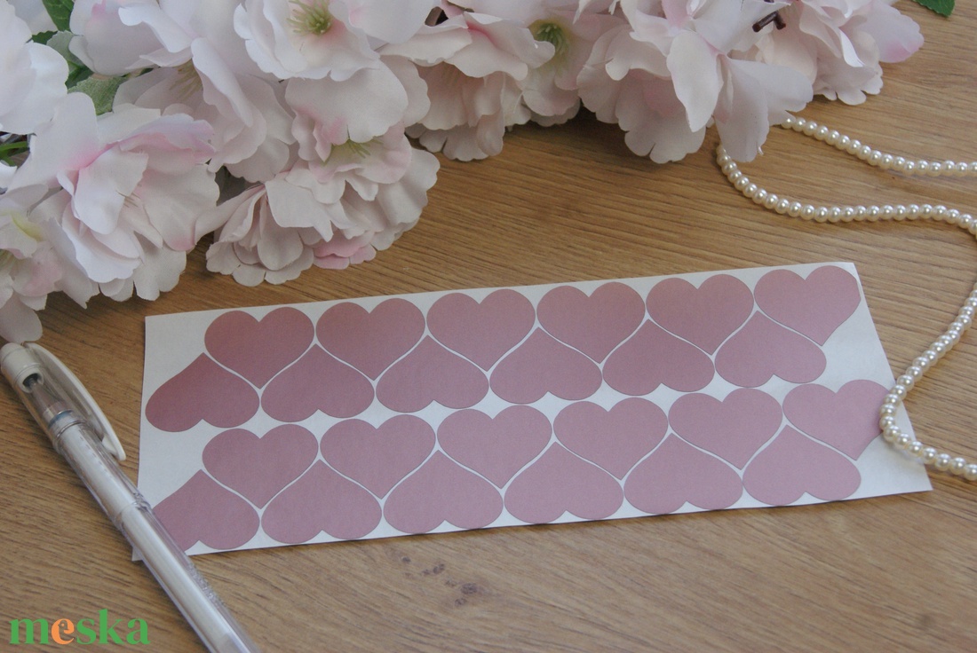 Kaparós matricaalap, rose gold szív, 3cm - diy (csináld magad) - egységcsomag - Meska.hu Kaparós matricaalap, rose gold szív, 3cm - diy (csináld magad) - egységcsomag - Meska.hu