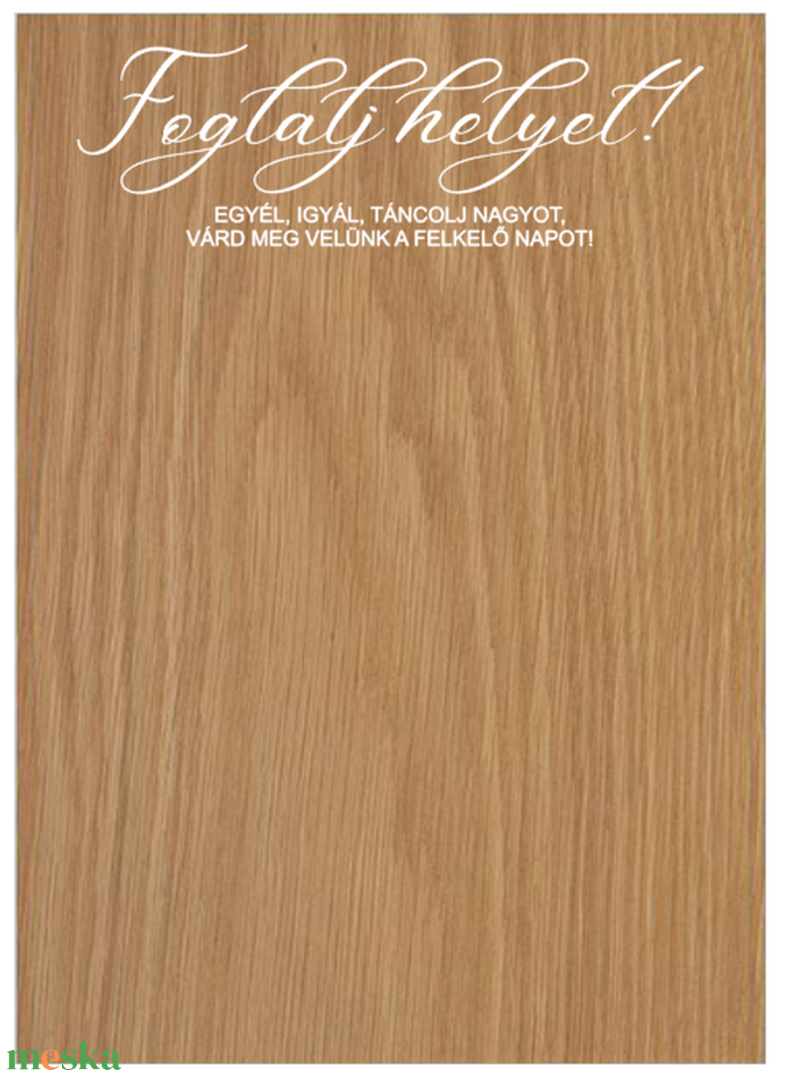 Matrica, esküvői ültetőtábla - DIY - esküvő - dekoráció - tábla & jelzés - Meska.hu