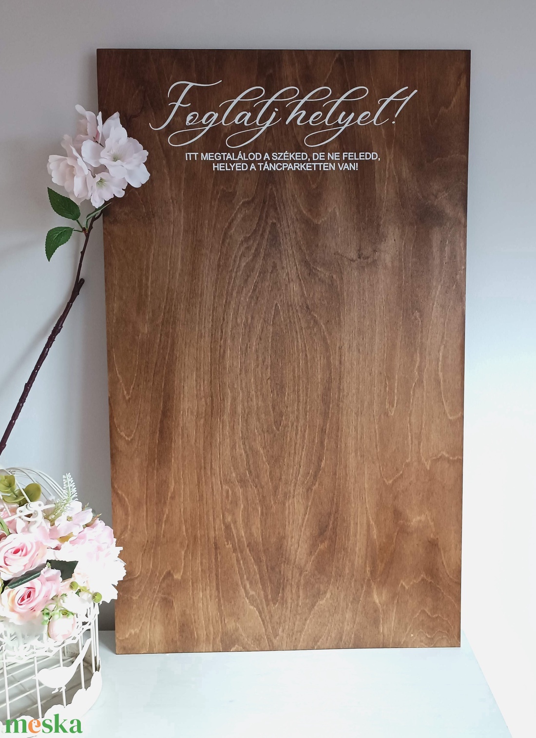 Esküvői ültetésirend tábla - esküvő - dekoráció - tábla & jelzés - Meska.hu