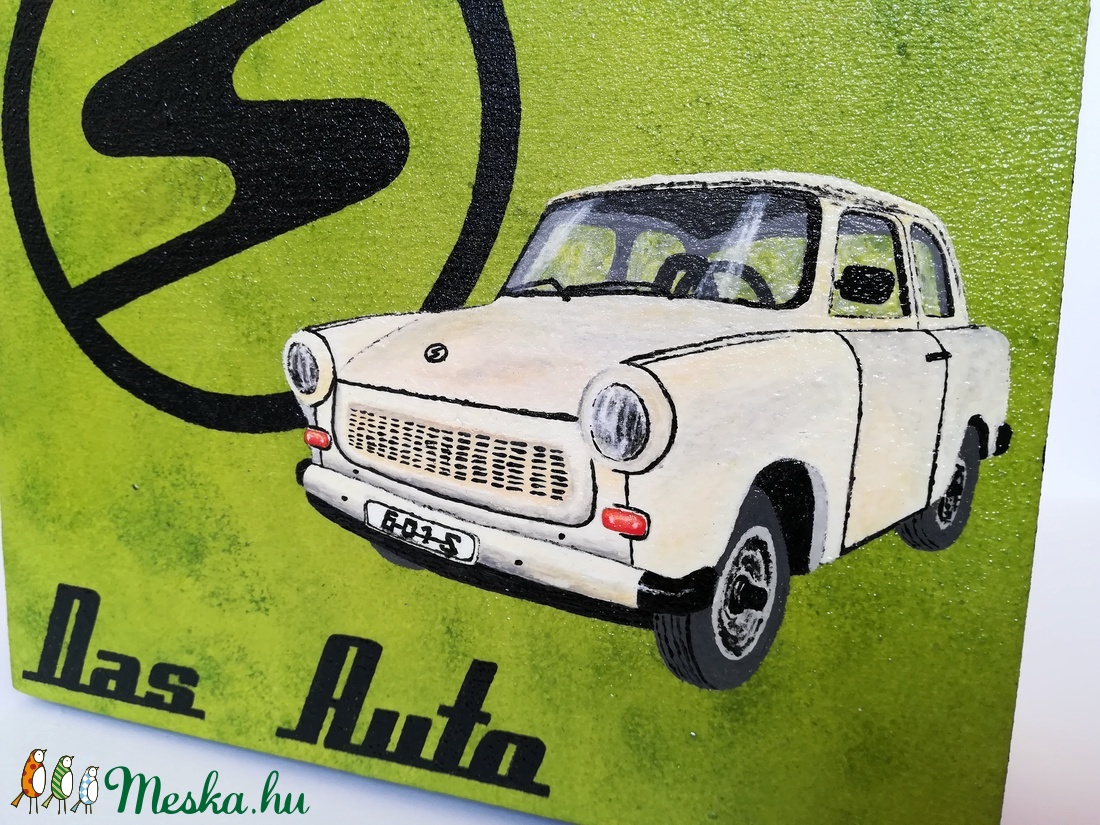 Festett fadoboz Trabant - Das Auto - otthon & életmód - tárolás & rendszerezés - doboz - Meska.hu