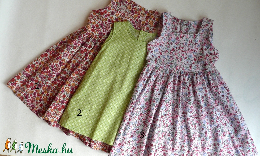  Waldorf baba és azonos anyagból készült kislány ruha -  - Meska.hu