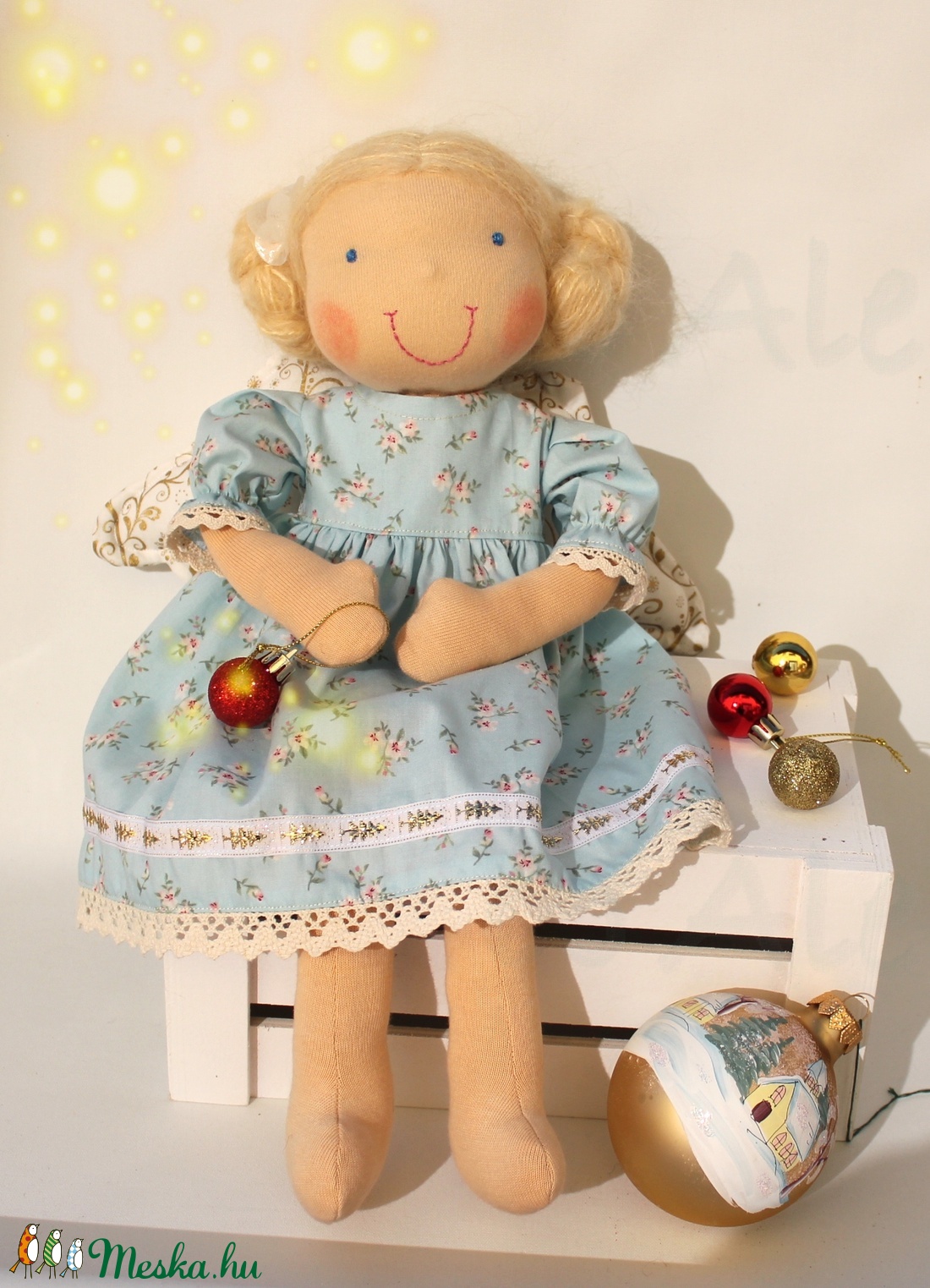 Waldorf angyal baba -  - Meska.hu