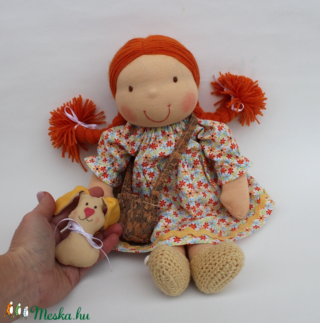 Nyuszis Waldorf baba - - Meska.hu Nyuszis Waldorf baba - - Meska.hu