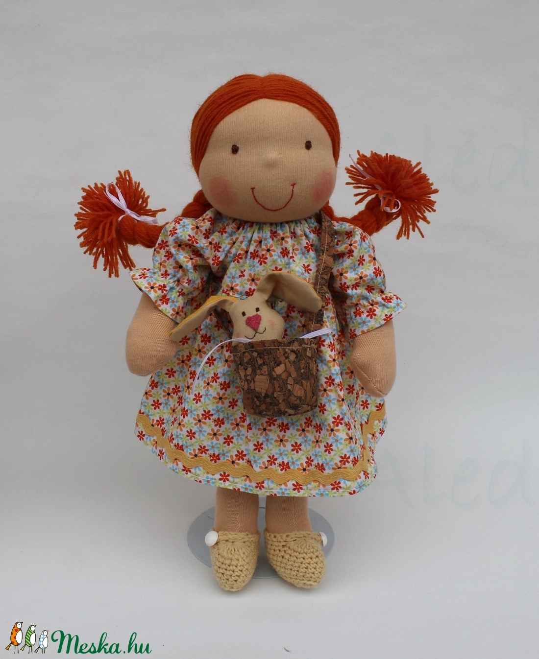 Nyuszis Waldorf baba - - Meska.hu Nyuszis Waldorf baba - - Meska.hu