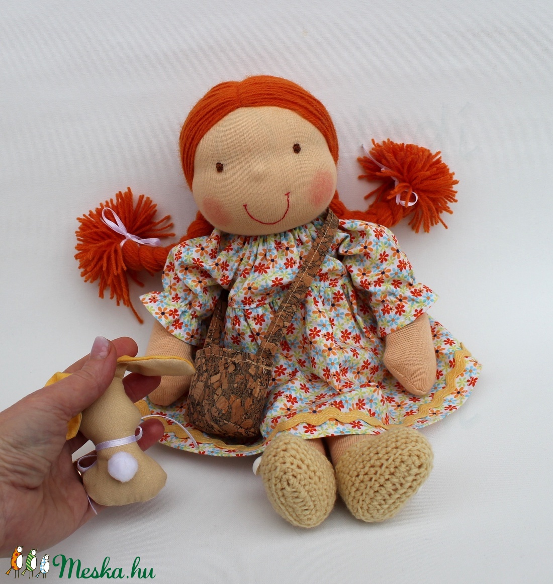 Nyuszis Waldorf baba - - Meska.hu Nyuszis Waldorf baba - - Meska.hu