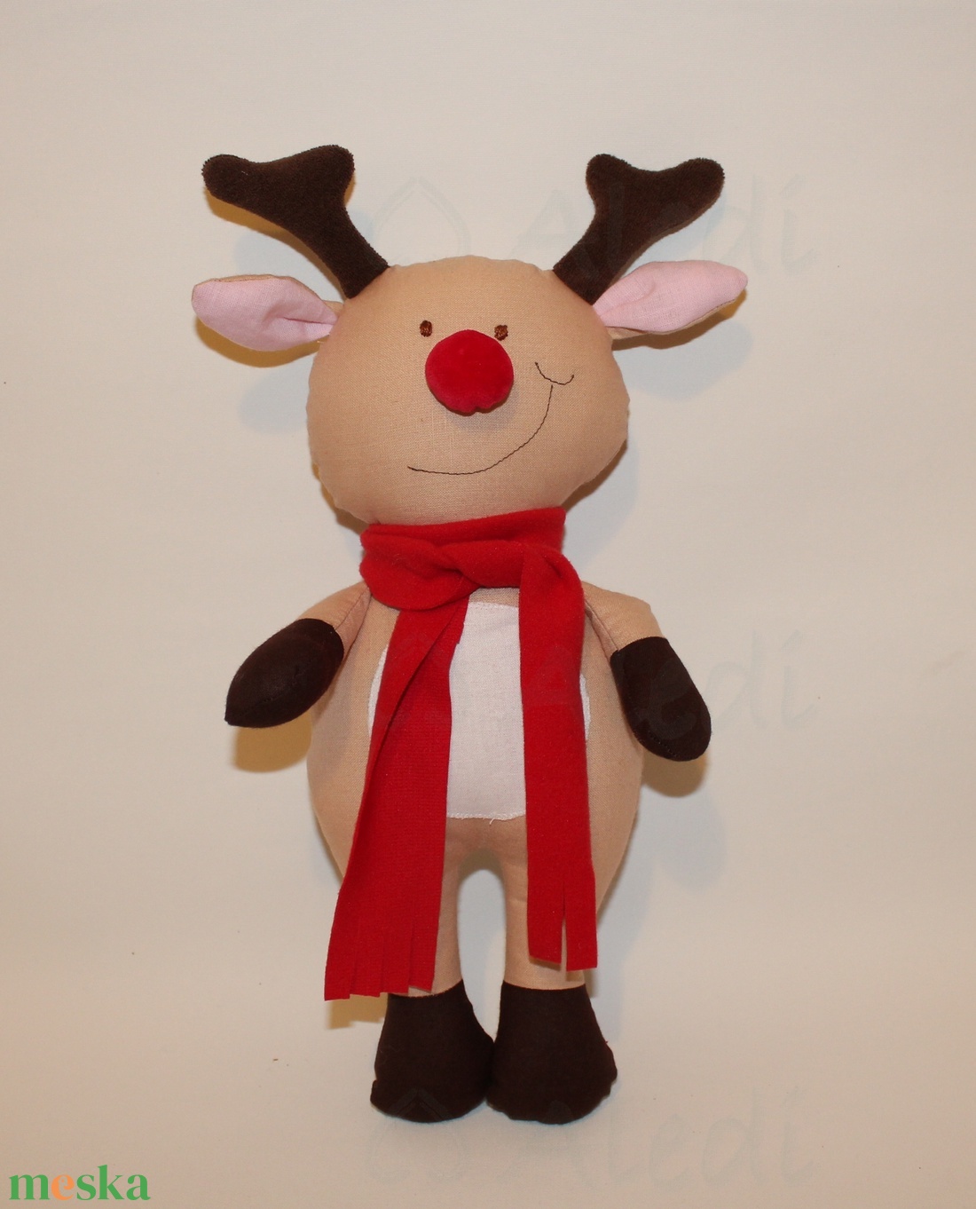 Rudolf, a rénszarvas figura - játék & sport - plüssállat & játékfigura - más figura - Meska.hu Rudolf, a rénszarvas figura - játék & sport - plüssállat & játékfigura - más figura - Meska.hu