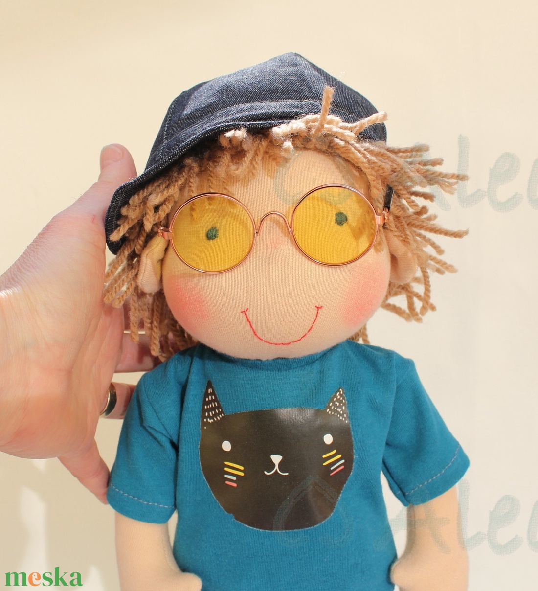 Fiú Waldorf baba - napszemüveges - játék & sport - baba & babaház - öltöztethető baba - Meska.hu Fiú Waldorf baba - napszemüveges - játék & sport - baba & babaház - öltöztethető baba - Meska.hu