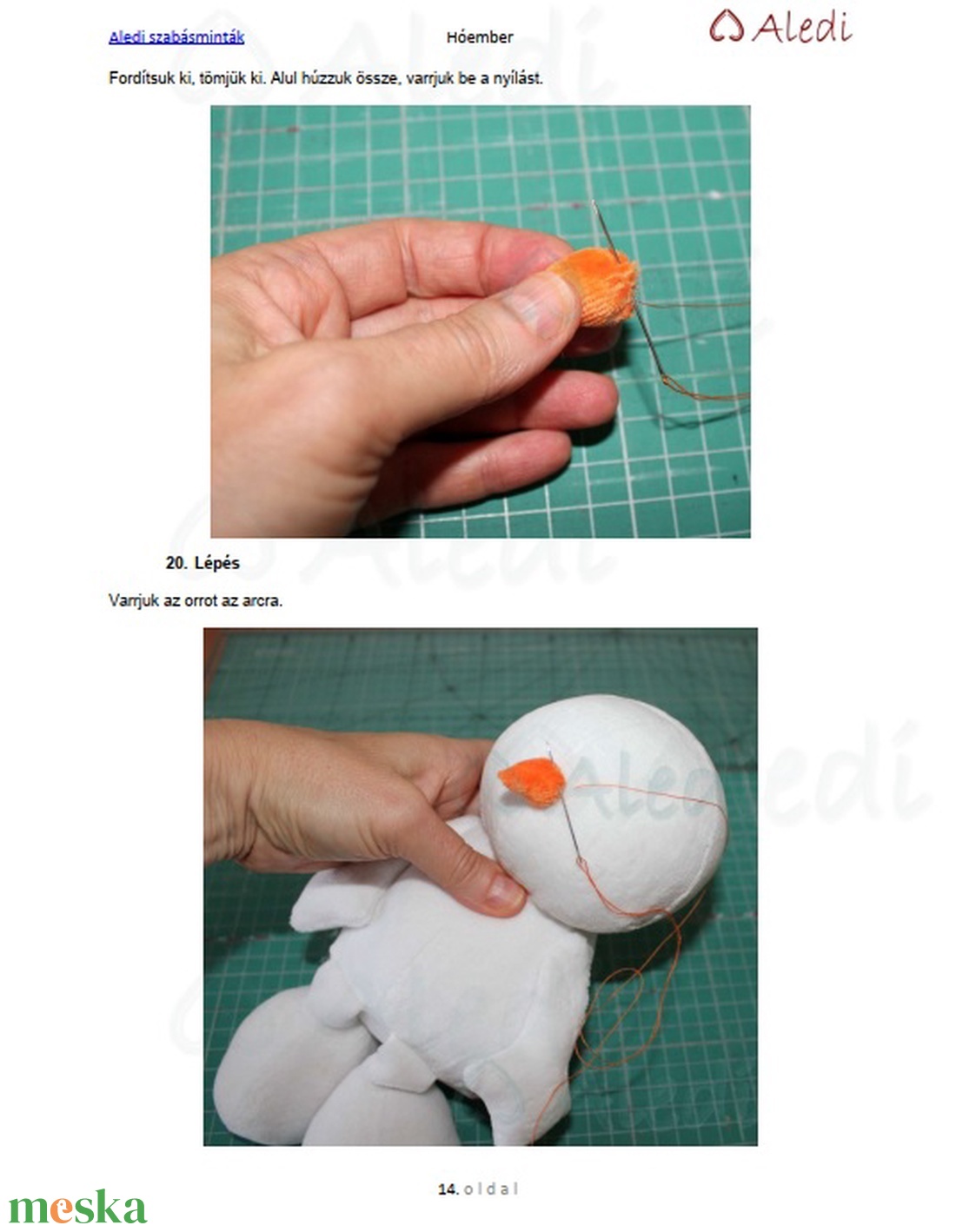 Hóember baba szabásminta - diy (csináld magad) - szabásminta, útmutató - szabásminta - Meska.hu Hóember baba szabásminta - diy (csináld magad) - szabásminta, útmutató - szabásminta - Meska.hu