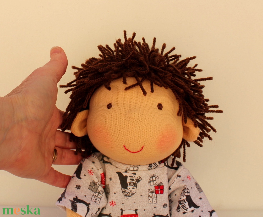 Fiú Waldorf baba - piros sapis - játék & sport - baba & babaház - öltöztethető baba - Meska.hu Fiú Waldorf baba - piros sapis - játék & sport - baba & babaház - öltöztethető baba - Meska.hu