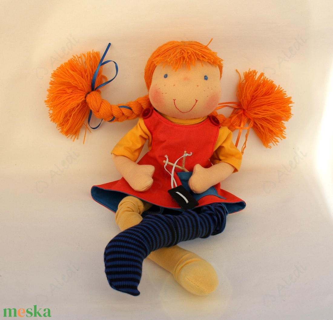 Harisnyás Pippi Waldorf baba - játék & sport - baba & babaház - öltöztethető baba - Meska.hu Harisnyás Pippi Waldorf baba - játék & sport - baba & babaház - öltöztethető baba - Meska.hu