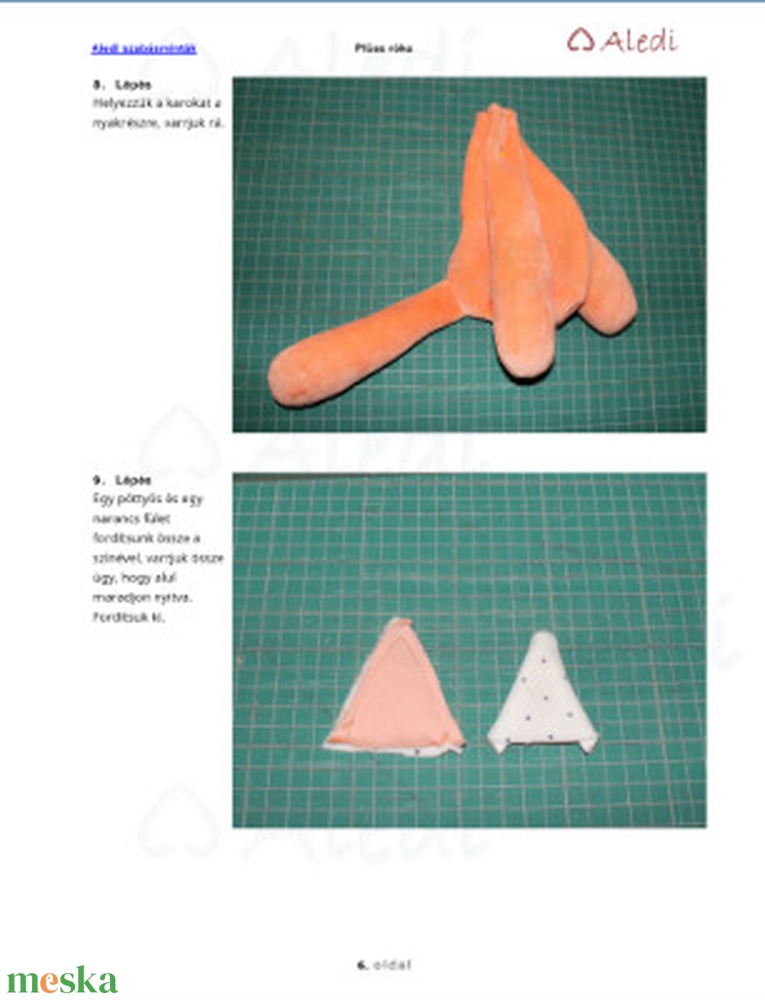 Plüss róka leírás, szabásminta - diy (csináld magad) - szabásminta, útmutató - szabásminta - Meska.hu Plüss róka leírás, szabásminta - diy (csináld magad) - szabásminta, útmutató - szabásminta - Meska.hu