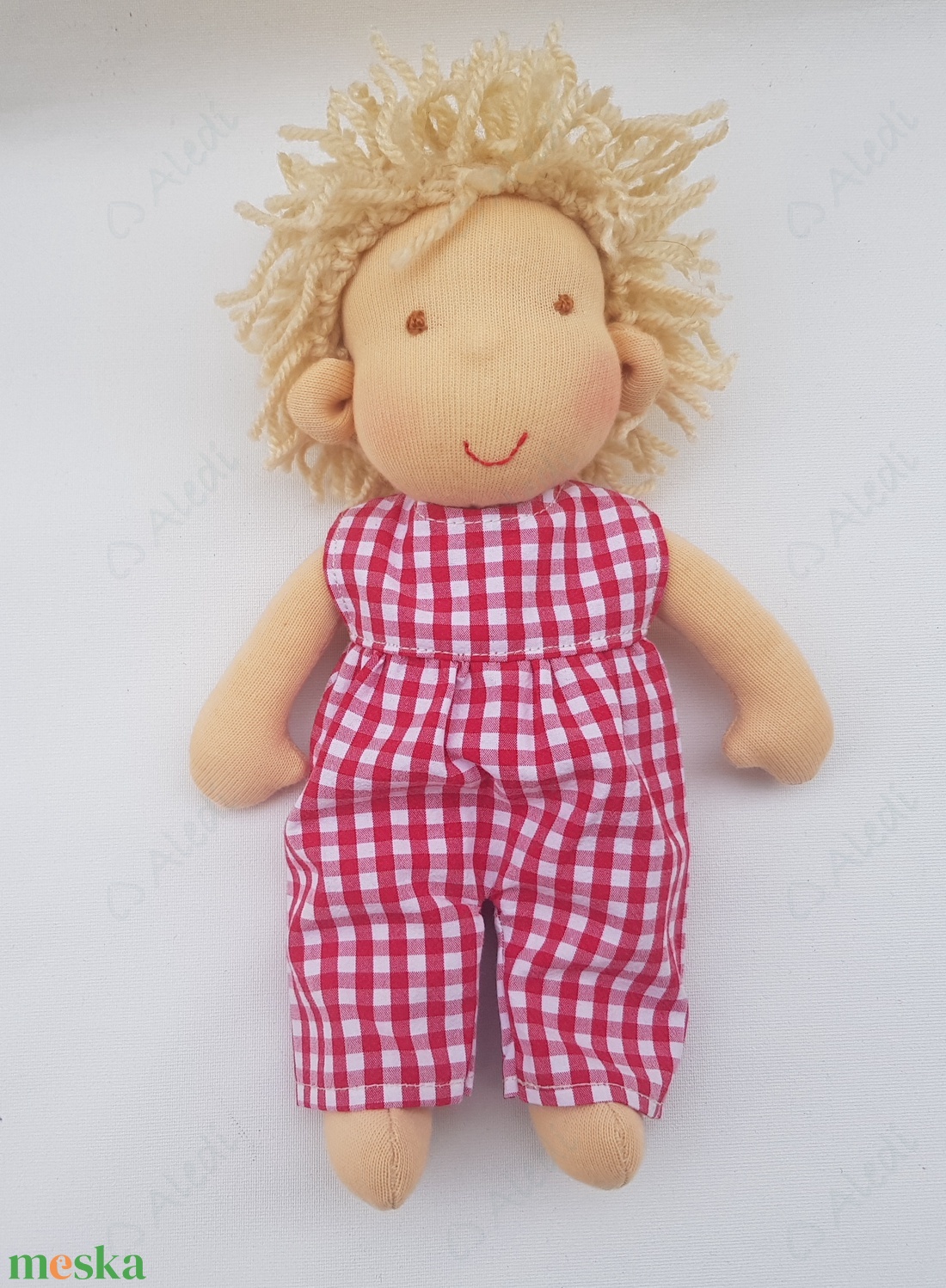 Kis Waldorf baba - szöszi fiú - játék & sport - baba & babaház - öltöztethető baba - Meska.hu