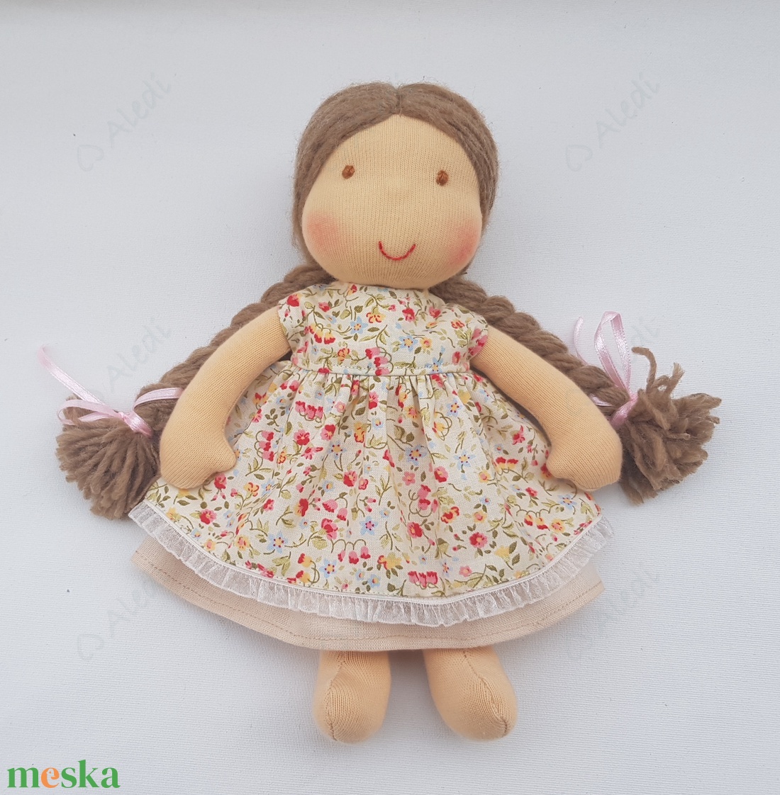 Kis Waldorf baba - barna - játék & sport - baba & babaház - öltöztethető baba - Meska.hu