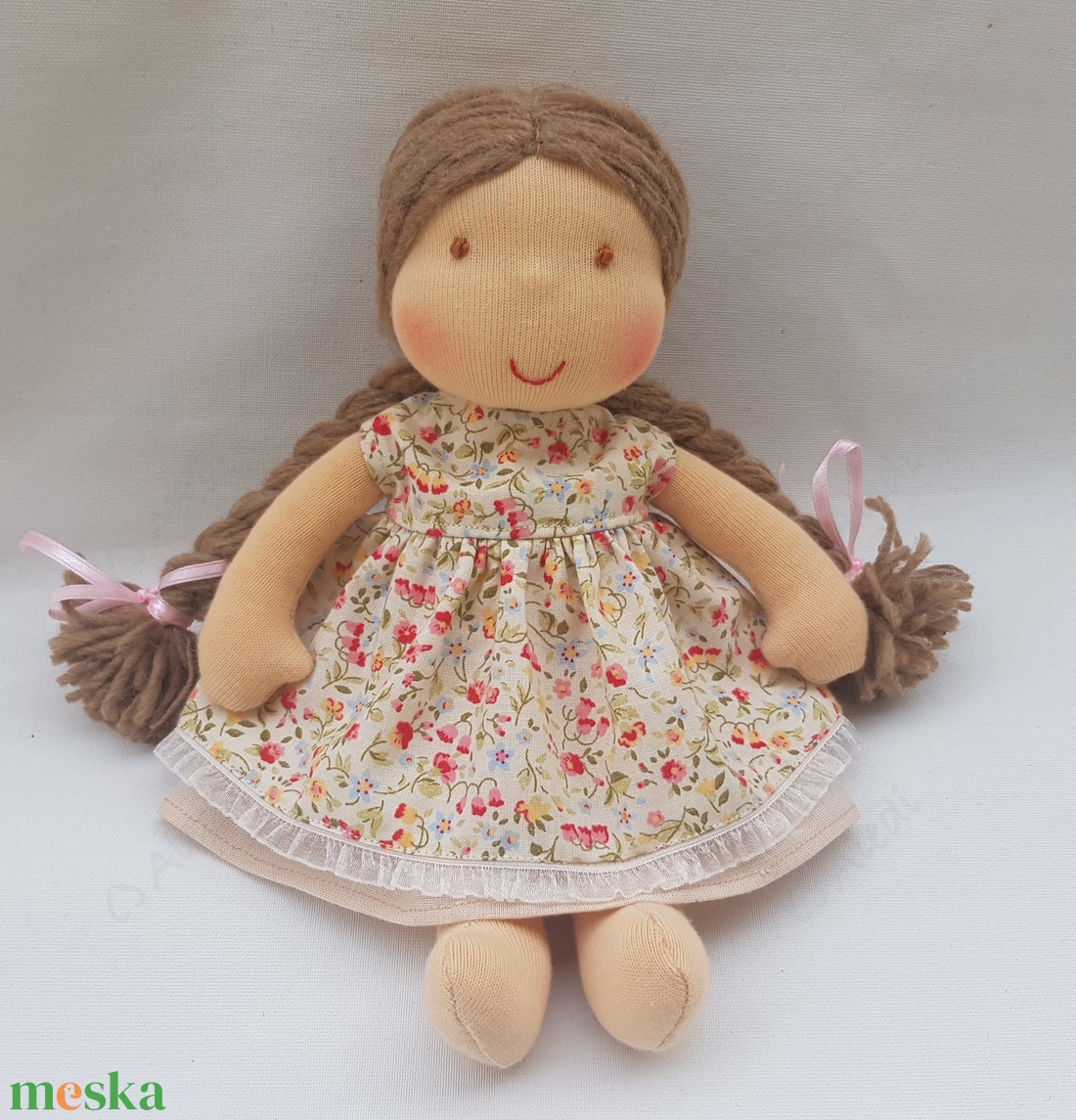 Kis Waldorf baba - barna - játék & sport - baba & babaház - öltöztethető baba - Meska.hu