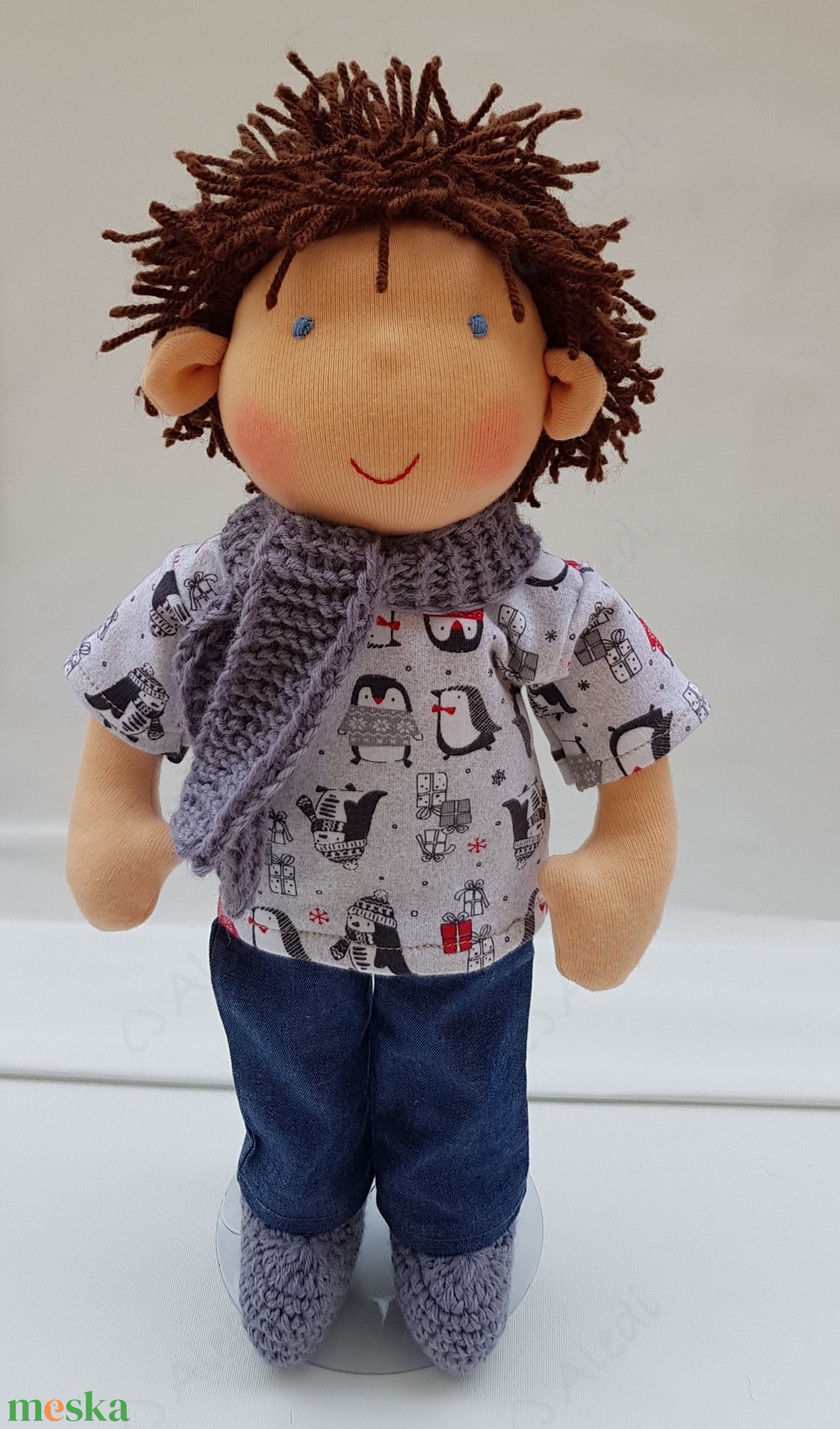 Waldorf fiú baba - játék & sport - baba & babaház - öltöztethető baba - Meska.hu