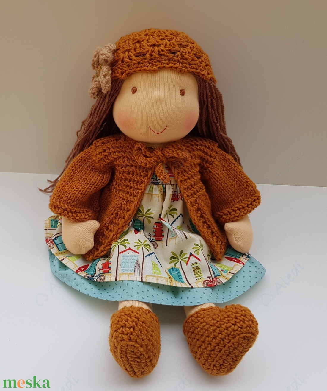 Waldorf baba - házikós - játék & sport - baba & babaház - öltöztethető baba - Meska.hu