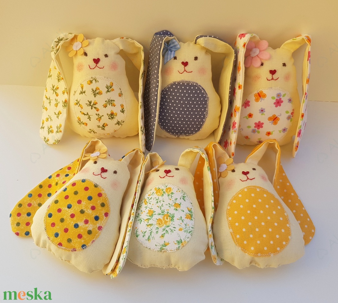  Hat pocak nyuszi  - diy (csináld magad) - szabásminta, útmutató - szabásminta - Meska.hu