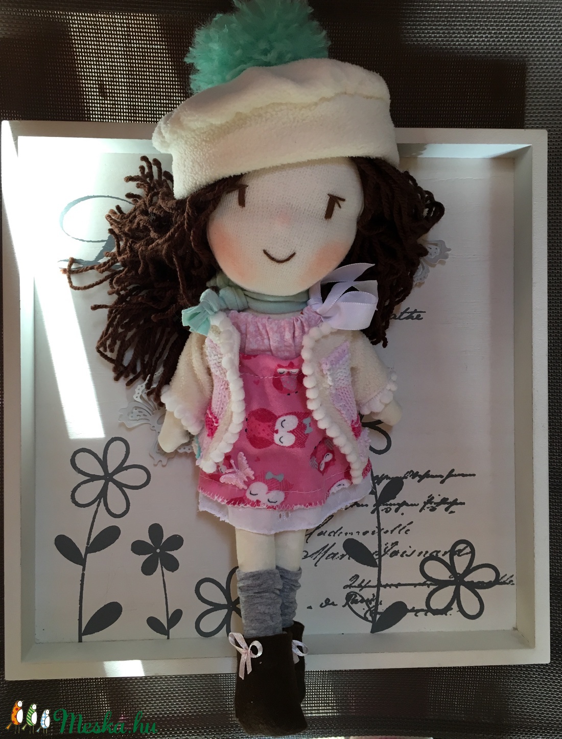 Hanna baba, kézműves baba, textilbaba, rongybaba -  - Meska.hu