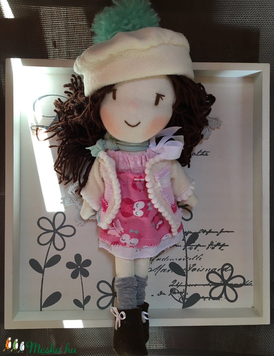 Hanna baba, kézműves baba, textilbaba, rongybaba -  - Meska.hu