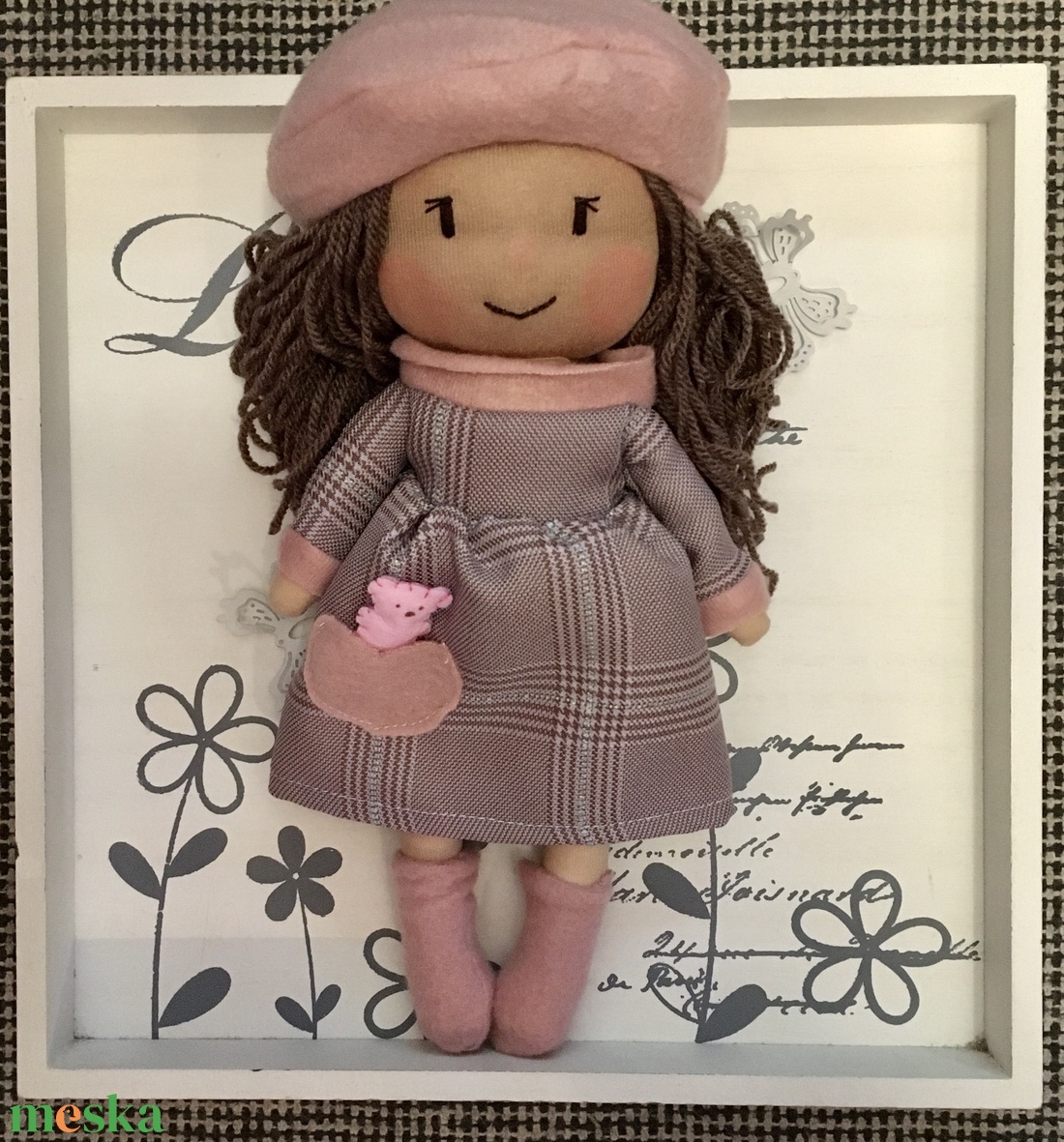 Barna hajú baba - játék & sport - baba & babaház - baba - Meska.hu