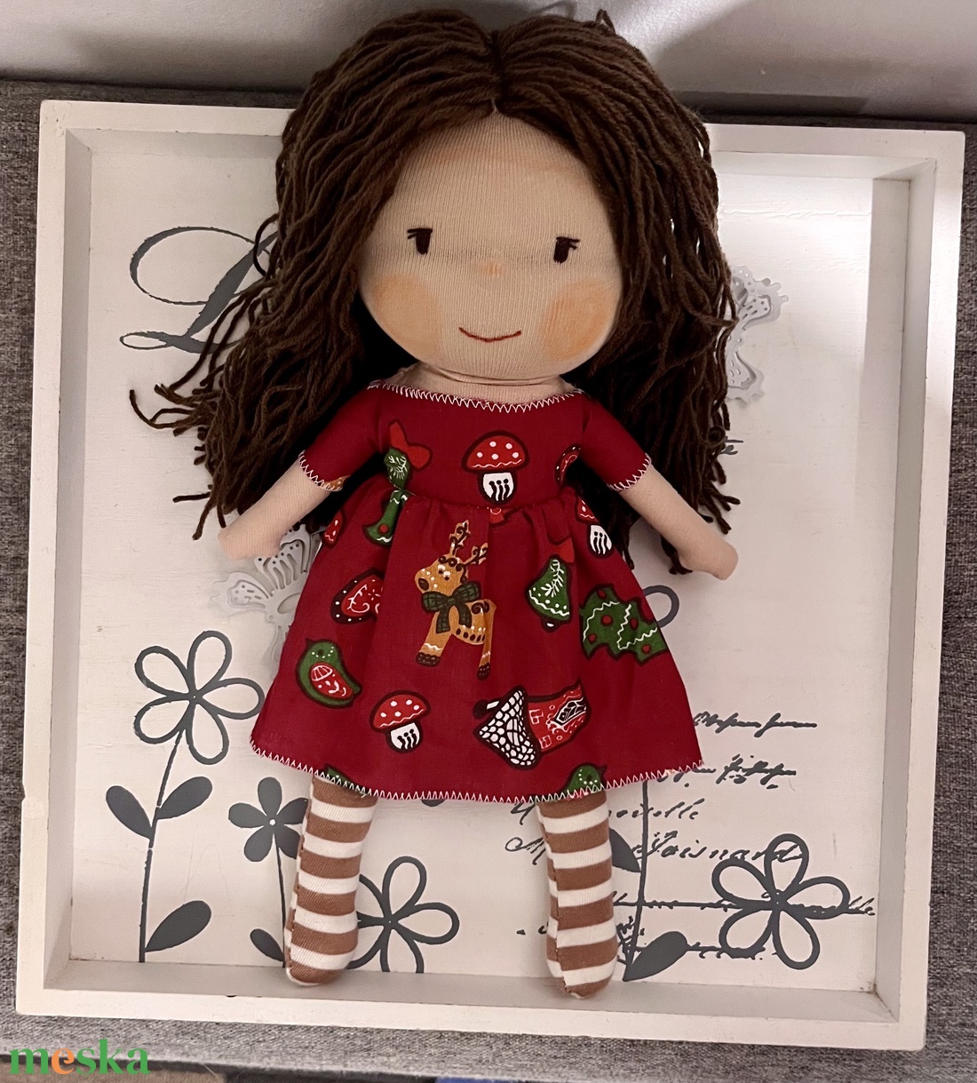 Karácsonyi baba - játék & sport - baba & babaház - baba - Meska.hu