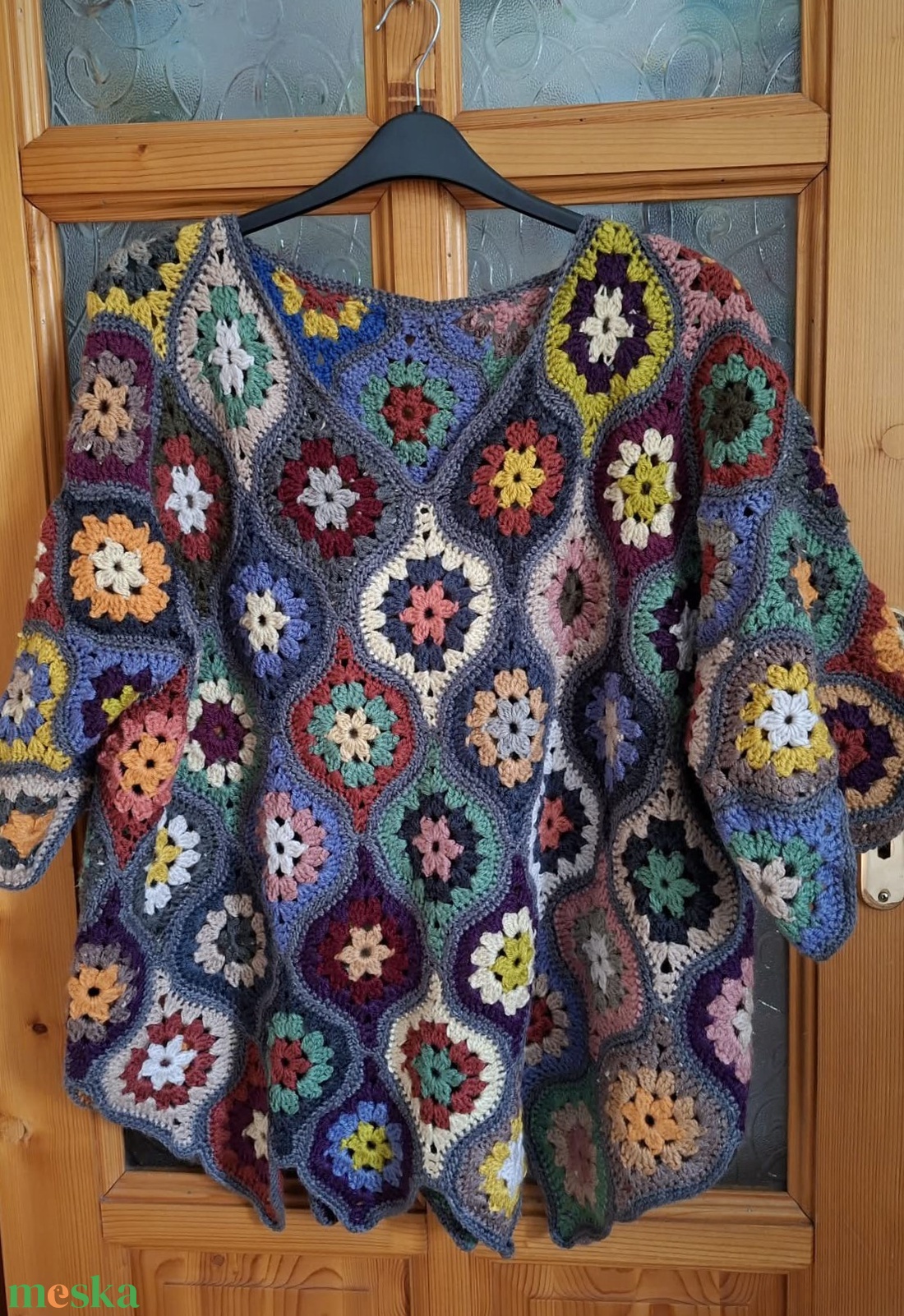 Joy horgolt pulóver - ruha & divat - női ruha - pulóver - Meska.hu