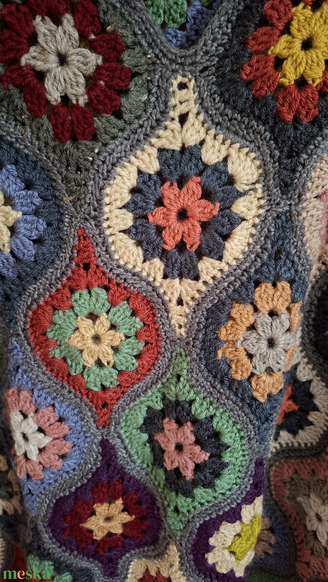 Joy horgolt pulóver - ruha & divat - női ruha - pulóver - Meska.hu