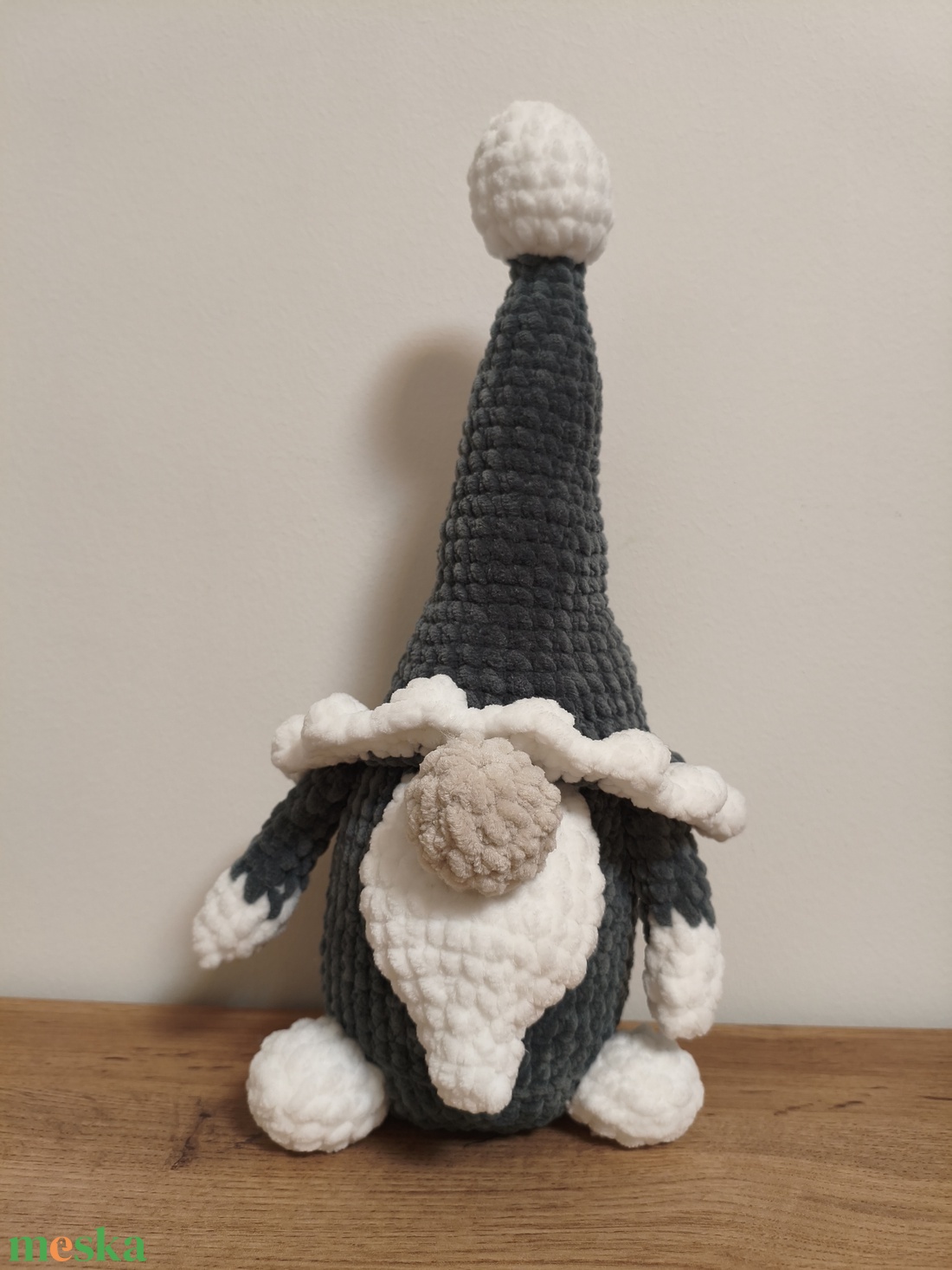 Horgolt téli manó  -  - Meska.hu