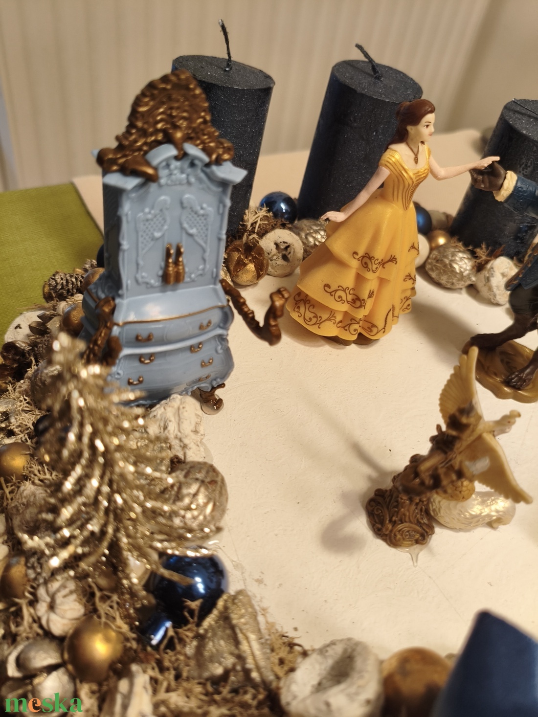 Adventi koszorú  - karácsony - adventi díszek - adventi asztaldísz - Meska.hu