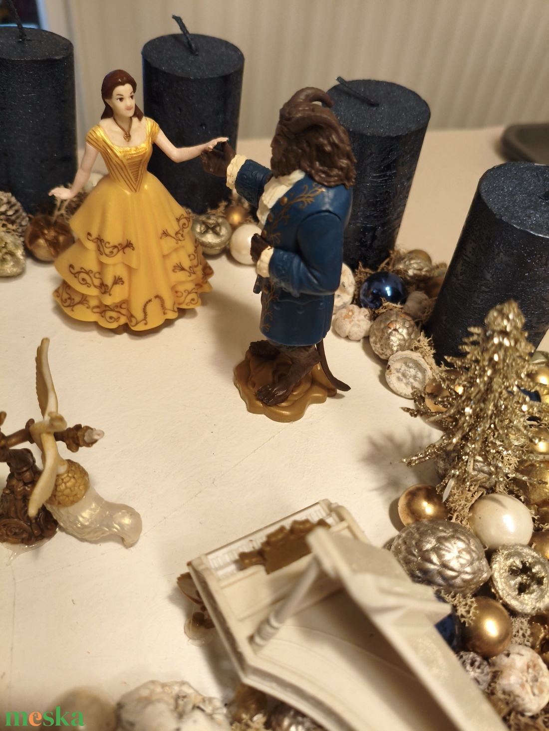 Adventi koszorú  - karácsony - adventi díszek - adventi asztaldísz - Meska.hu