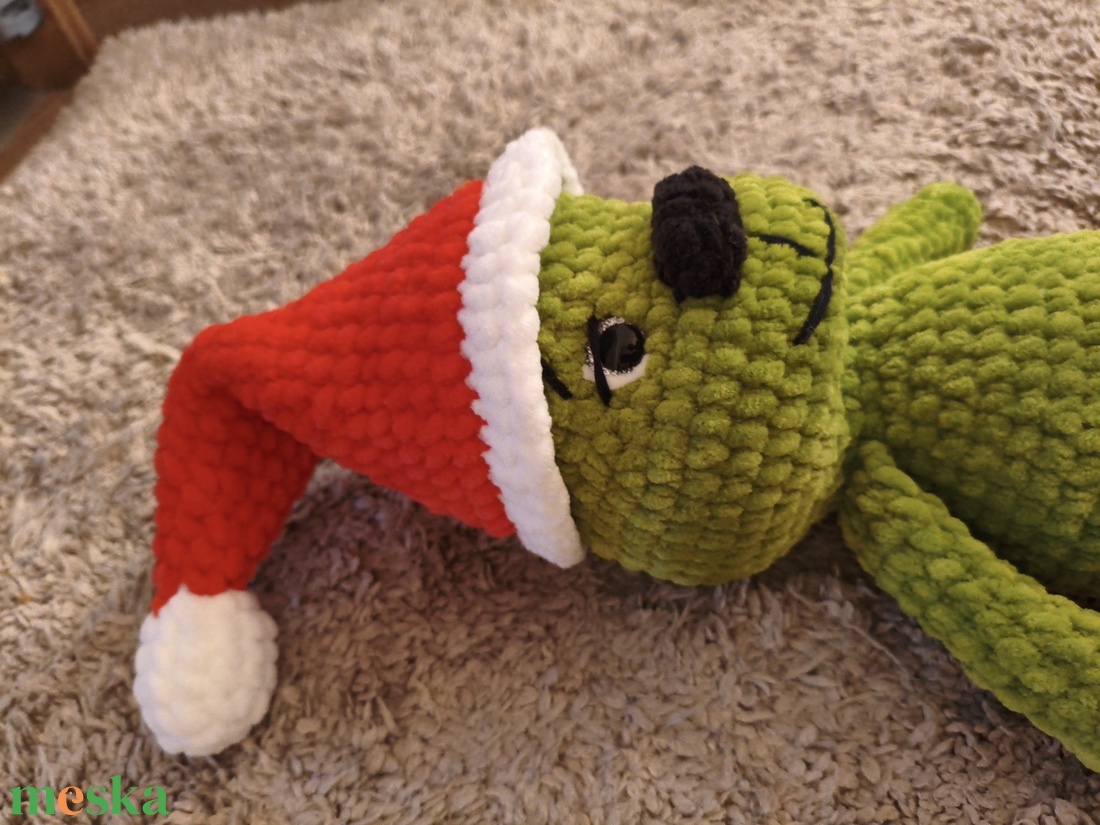 Horgolt Grincs  - játék & sport - plüssállat & játékfigura - plüss mesefigurák - Meska.hu