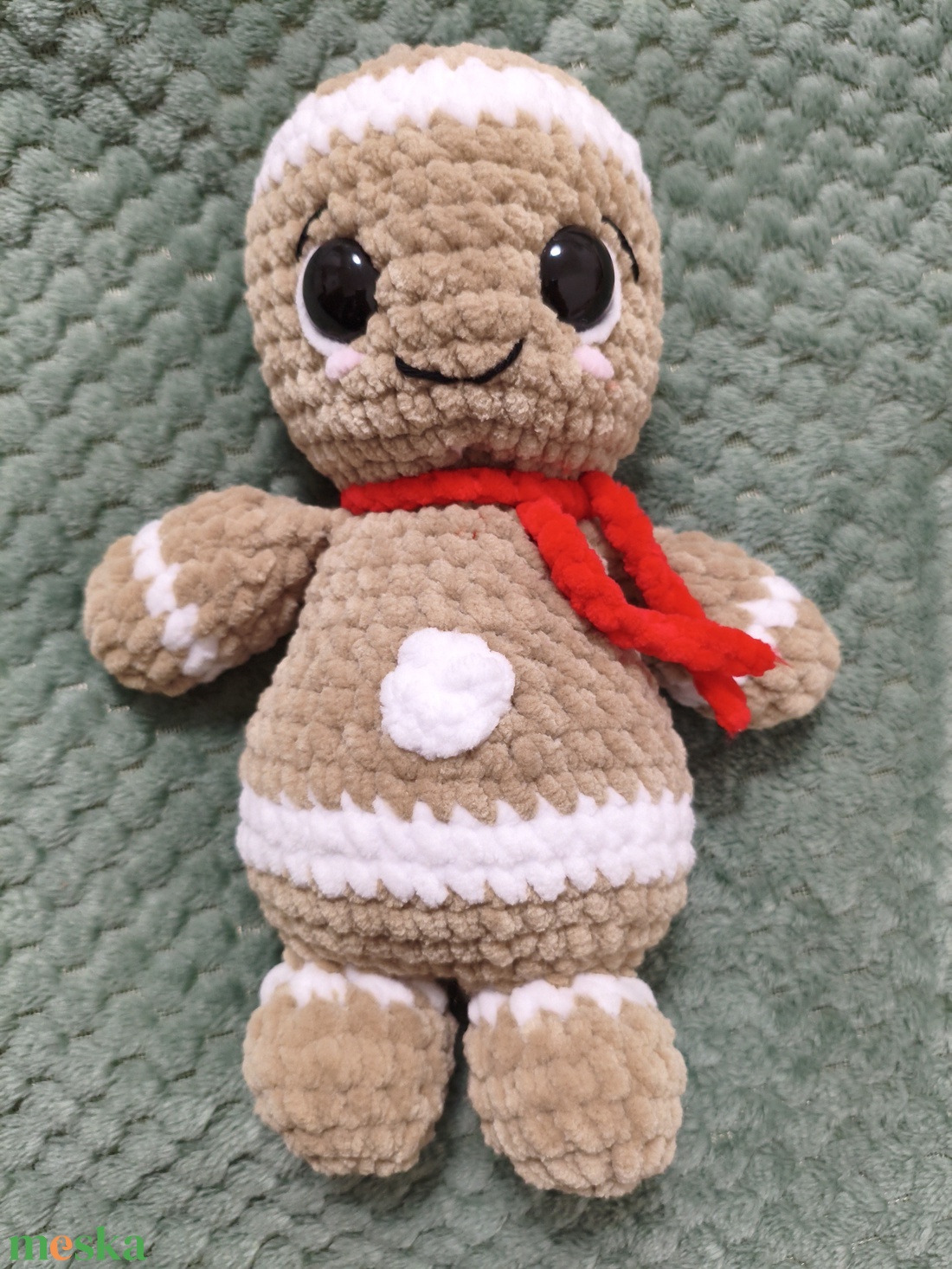 Horgolt mézeskalács  - játék & sport - plüssállat & játékfigura - más figura - Meska.hu