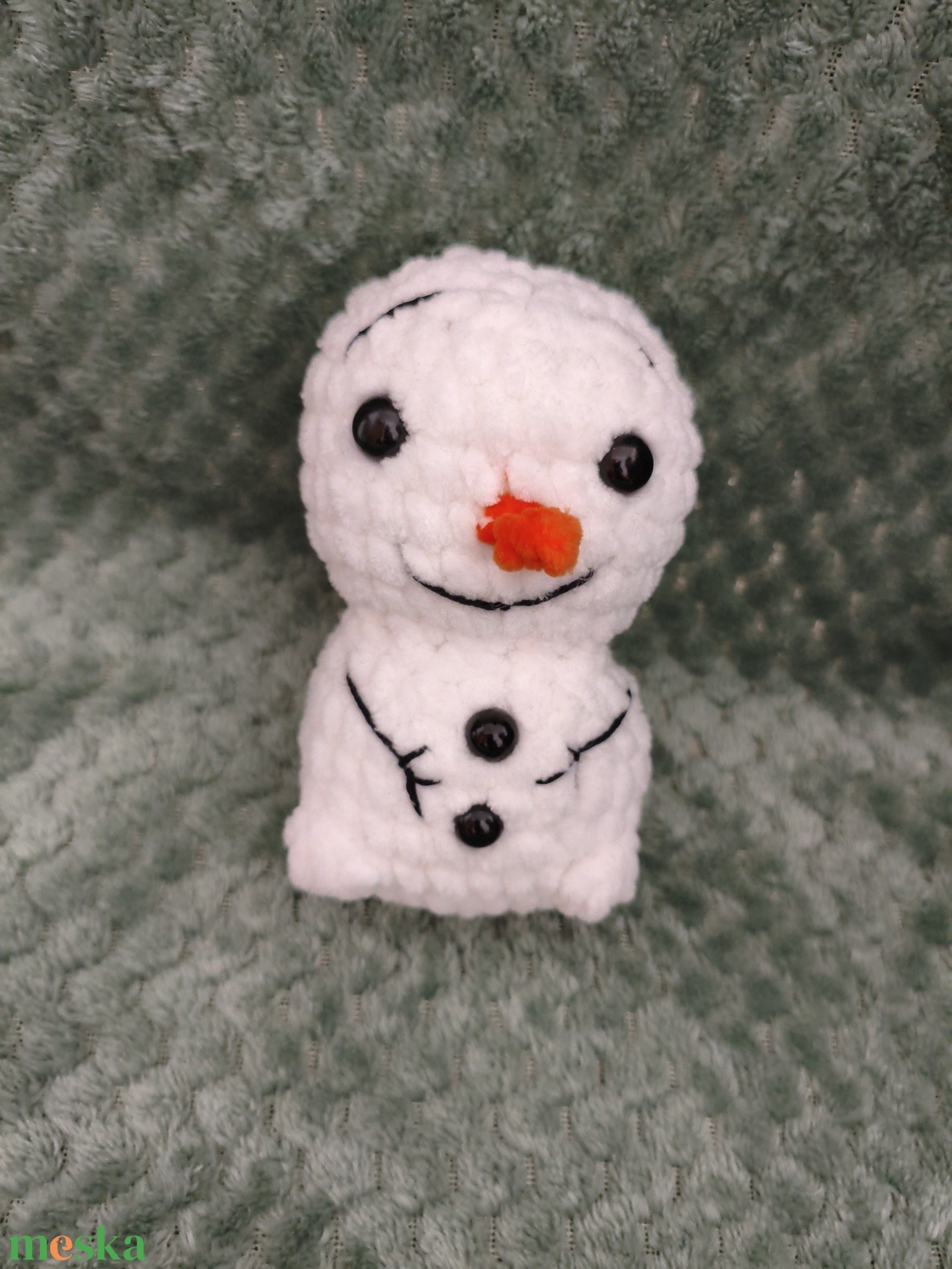 Horgolt hóember  - játék & sport - plüssállat & játékfigura - más figura - Meska.hu