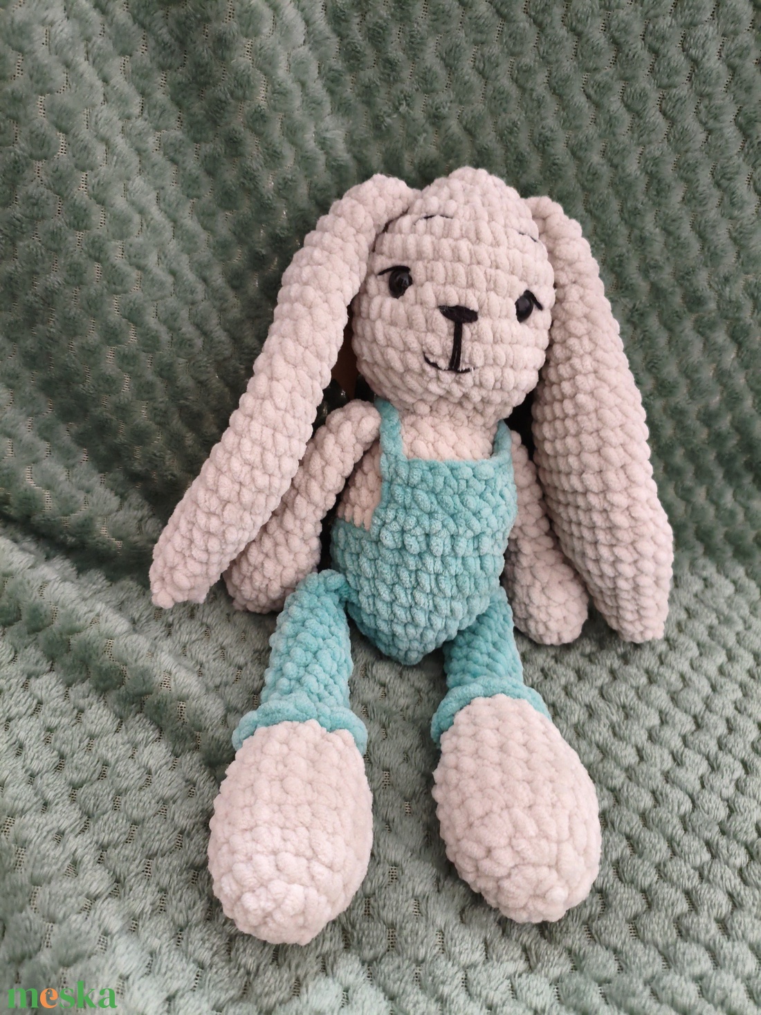 Nagy fülű nyuszi - játék & sport - plüssállat & játékfigura - nyuszi - Meska.hu