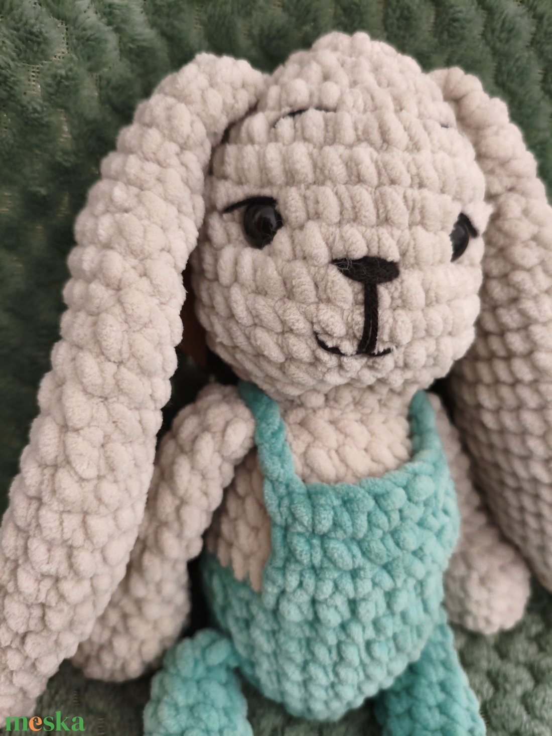 Nagy fülű nyuszi - játék & sport - plüssállat & játékfigura - nyuszi - Meska.hu