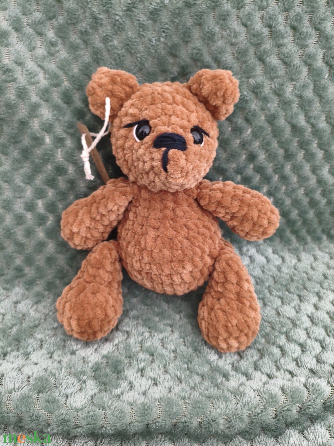 Horgolt maci - játék & sport - plüssállat & játékfigura - maci - Meska.hu