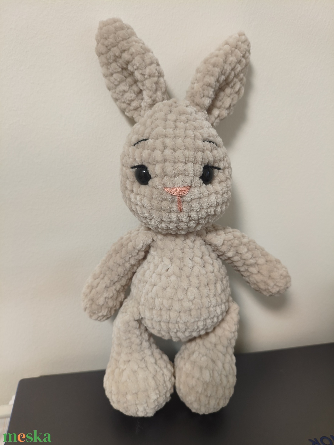 Horgolt nyuszi - játék & sport - plüssállat & játékfigura - nyuszi - Meska.hu