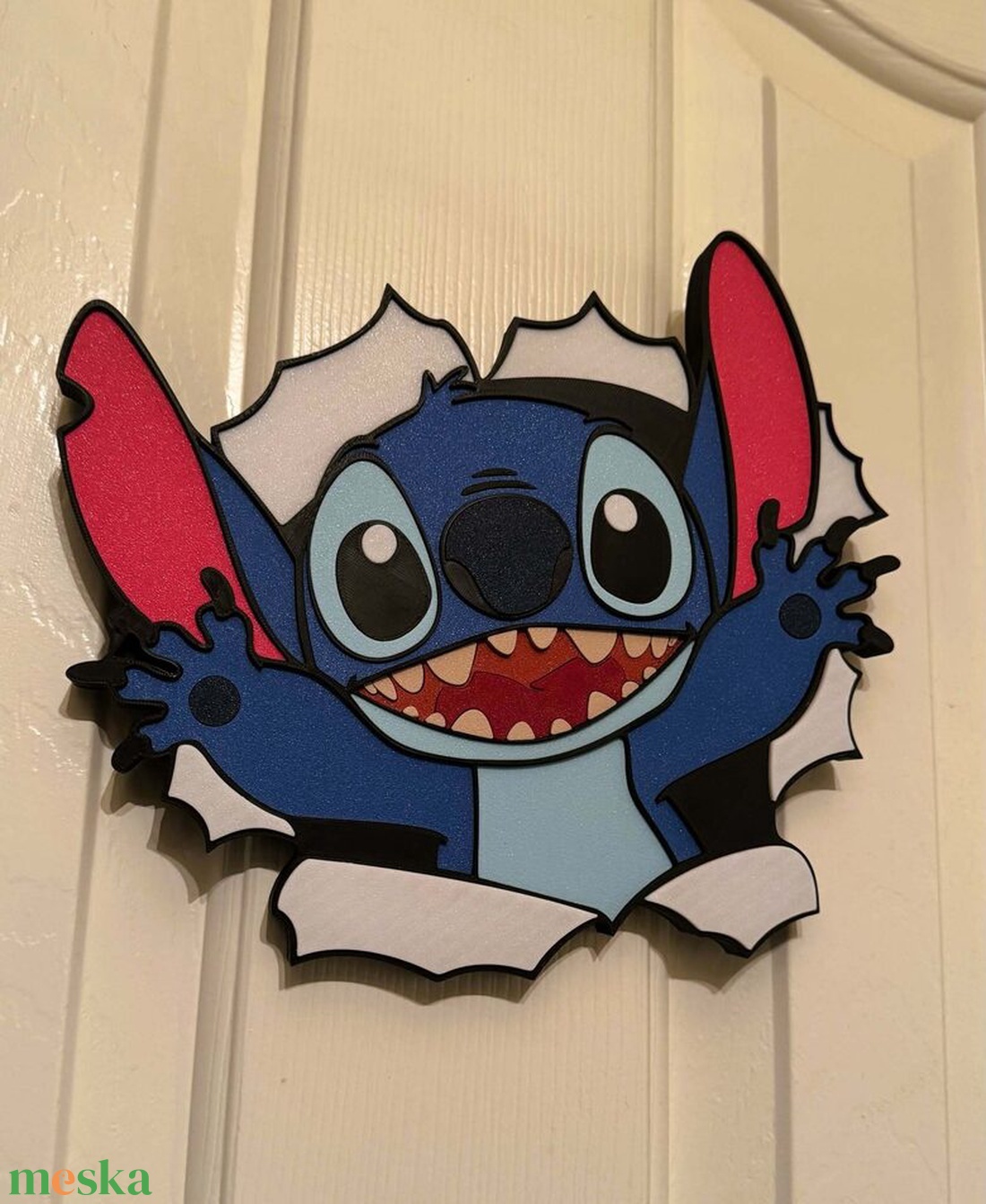 Stitch - otthon & életmód - dekoráció - fali és függő dekoráció - falra akasztható dekor - Meska.hu