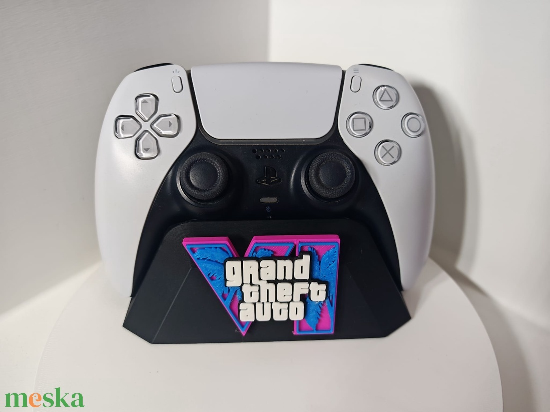 GTA VI joystick tartó - otthon & életmód - tárolás & rendszerezés - íróasztali tároló - Meska.hu
