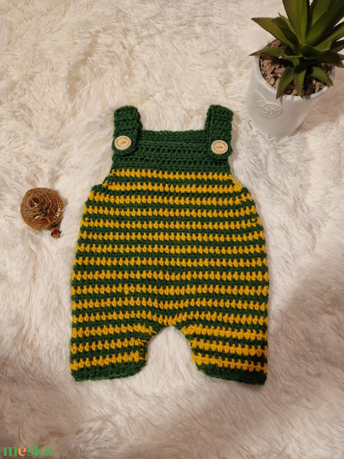 Baba kantáros rövidnadrág  - ruha & divat - gyerekruha - nadrág - Meska.hu